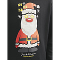 Jack & Jones Junior Jack & Jones Junior Boys Christmas Sweater JJXMAS JOLLY Black