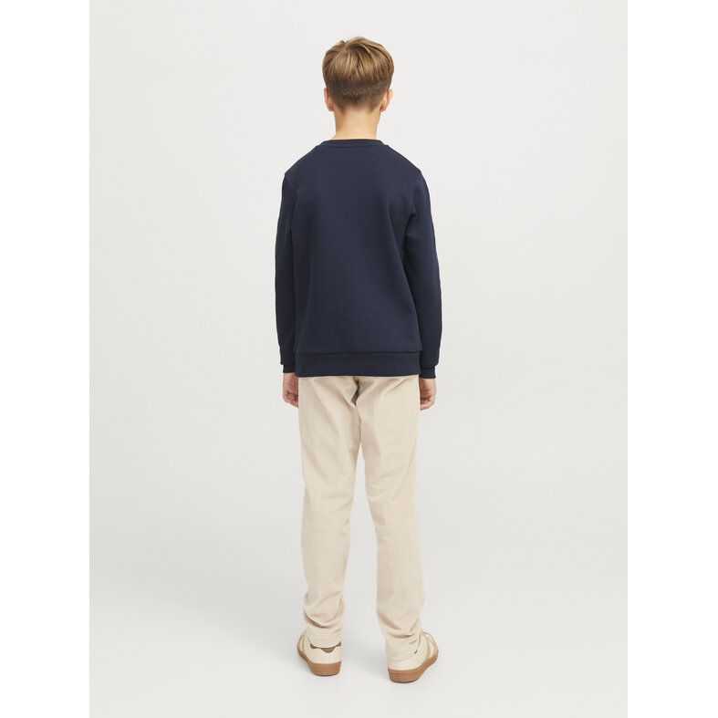 Jack & Jones Junior Jack & Jones Junior Jongens Kersttrui JJXMAS JOLLY Blauw