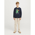 Jack & Jones Junior Jack & Jones Junior Boys Christmas Sweater JJXMAS JOLLY Blue