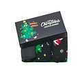 Jack & Jones Junior Jack & Jones Junior Kerst Sokken Jongens JACHOLLY JOLLY Zwart 3-Pack Giftbox
