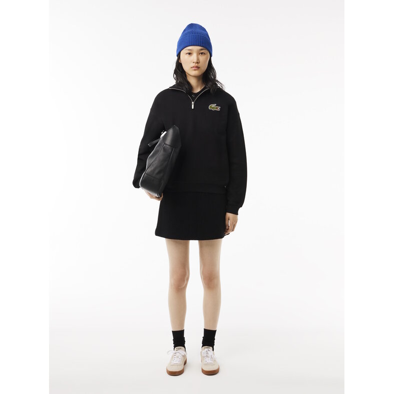 Lacoste Lacoste Beanie Ribbed Ladies Men's Hat Wool Blue