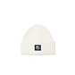 Lacoste Lacoste Beanie Geribbelde Katoenen Dames Heren Muts Met Badge Wit