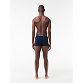 Lacoste Lacoste Men's Boxer Shorts Trunks 3-Pack Plain Dark Blue