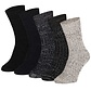 Apollo Apollo Men's Knitted Socks 5-Pack Black/Grey/Blue