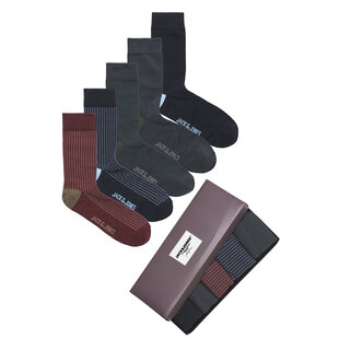 Jack & Jones Heren Sokken JACNOAH 5-Pack Giftbox