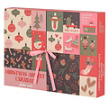 Apollo Apollo Ladies Socks Advent Calendar 12-Pair Christmas Gift Box