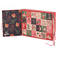 Apollo Apollo Dames Sokken Adventskalender 12-Paar Kerst Giftbox