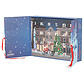 Apollo Apollo Heren Sokken Adventskalender 12-Paar Kerst Giftbox