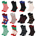 Apollo Apollo Men's Socks Advent Calendar 12-Pair Christmas Gift Box