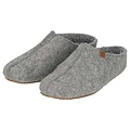 Apollo Apollo Men's Slip-On Slipper Felt Gray