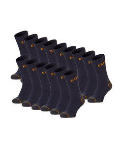 CAT Work Socks Navy Blue - 15 pairs