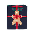 Happy Shorts Happy Shorts Dames Kerst Pyjama Set Met Print Flanel Geruit