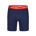 Happy Shorts Happy Shorts Christmas Boxer Shorts Men's Long Legs Boxer Briefs 2-Pack Blue