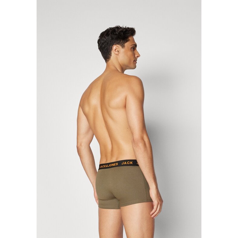 Jack & Jones Jack & Jones Men's Boxer Shorts Trunks JACSOLID 12-Pack Multi Color