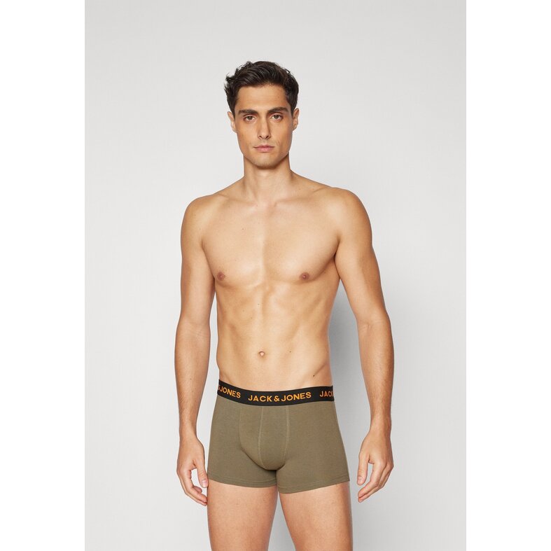 Jack & Jones Jack & Jones Men's Boxer Shorts Trunks JACSOLID 12-Pack Multi Color