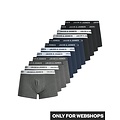 Jack & Jones Jack & Jones Heren Boxershorts Trunks JACSOLID 12-Pack