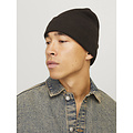 Jack & Jones Jack & Jones Heren Muts JACDNA Beanie Chocolade Bruin
