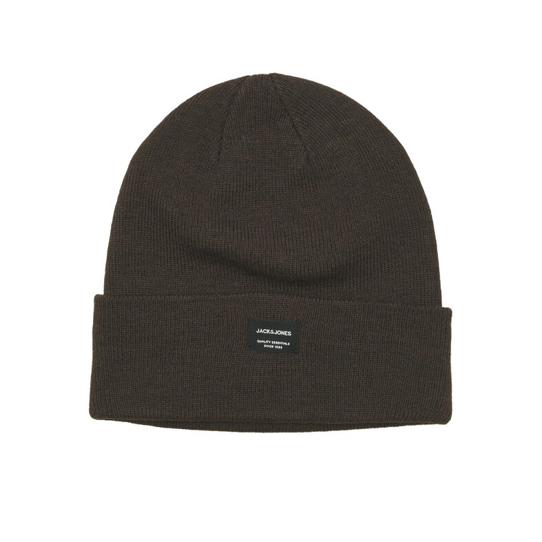 Jack & Jones Jack & Jones Men's Hat JACDNA Beanie Chocolate Brown