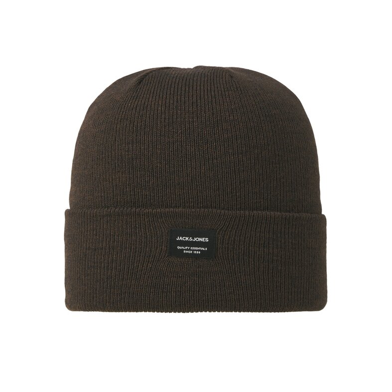 Jack & Jones Jack & Jones Men's Hat JACDNA Beanie Chocolate Brown