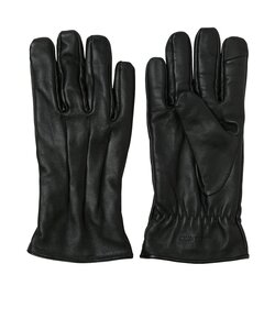 Jack & Jones Heren Leren Handschoenen JACMONTANA Zwart