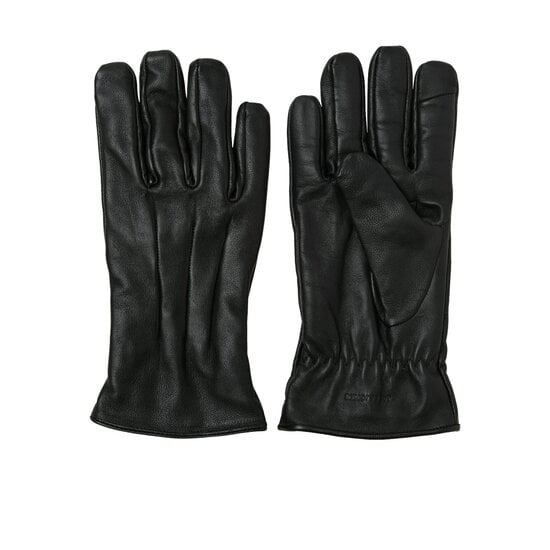 Jack & Jones Jack & Jones Men's Leather Gloves JACMONTANA Black