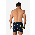 Happy Shorts Happy Shorts Heren Wijde Boxershorts Kerst Print 2-Pack Blauw/Groen