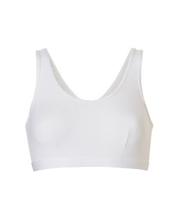 Cotonella Ladies Bralette Bi-elastic Cotton White