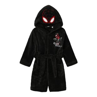 Name It Boys Bathrobe NMMNOTHELLO SPIDER Black