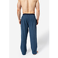 Phil & Co Phil & Co Heren Pyjamabroek Lang Geruit Flanel Blauw