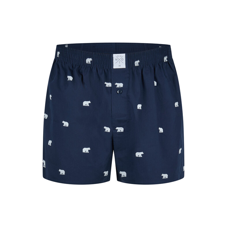 MG-1 MG-1 Wijde Boxershorts Heren 6-Pack Multipack D410 Groen/Blauw/Zwart