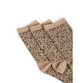 PIECES Pieces Ladies Socks PCSEBBY GLITTER 3-Pack Beige