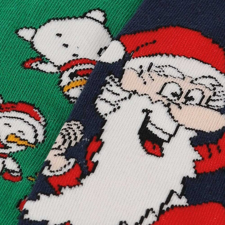 Apollo Apollo Funny Christmas Socks Men 2-Pack XMAS Party