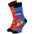 Apollo Apollo Foute Kerstsokken Heren 2-Pack Naughty Santa