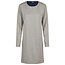 By Louise By Louise Ladies Nightshirt Long Sleeve Cotton Dotted Gray