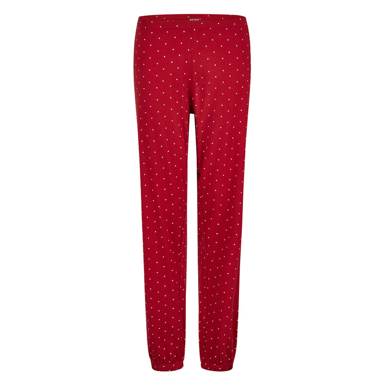 By Louise By Louise Dames Pyjama Set Lang Katoen Blauw