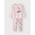 Name It Name It Girls Long Pyjama Set NMFDYRIS PEPPA Pink