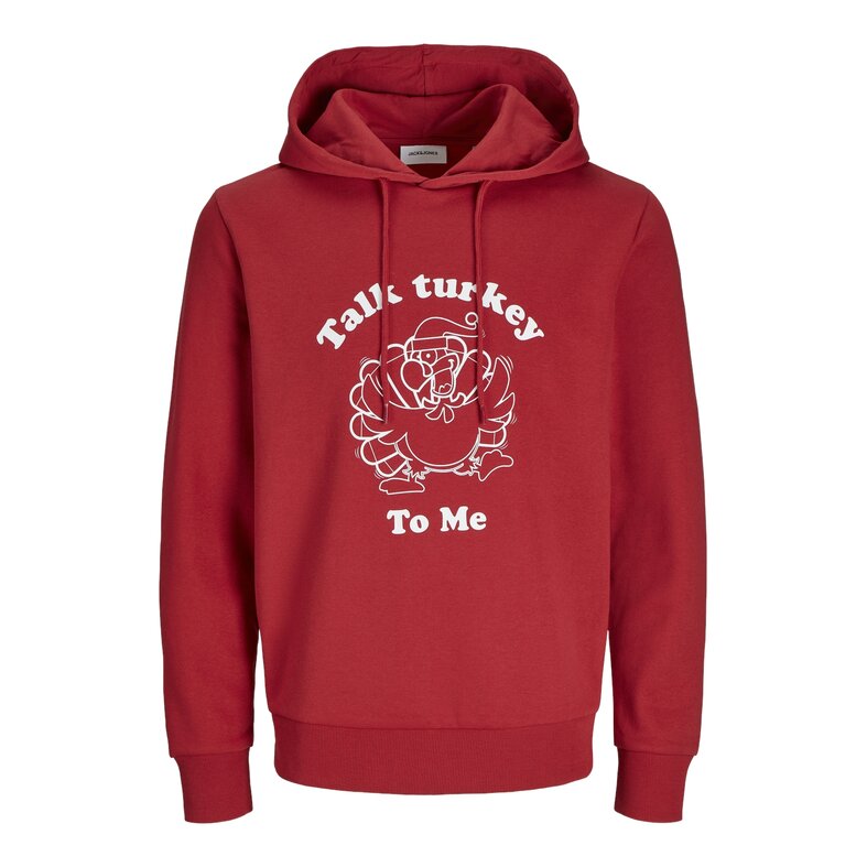 Jack & Jones Jack & Jones Heren Kersttrui JJXMAS Rood