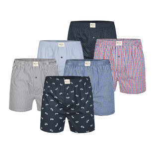 Phil & Co 6-Pack Wijde Boxershorts Heren D626 Multipack