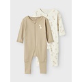 Name It Name It Baby Pyjama NBNNIGHTSUIT GIRAFFE Zip 2-Pack