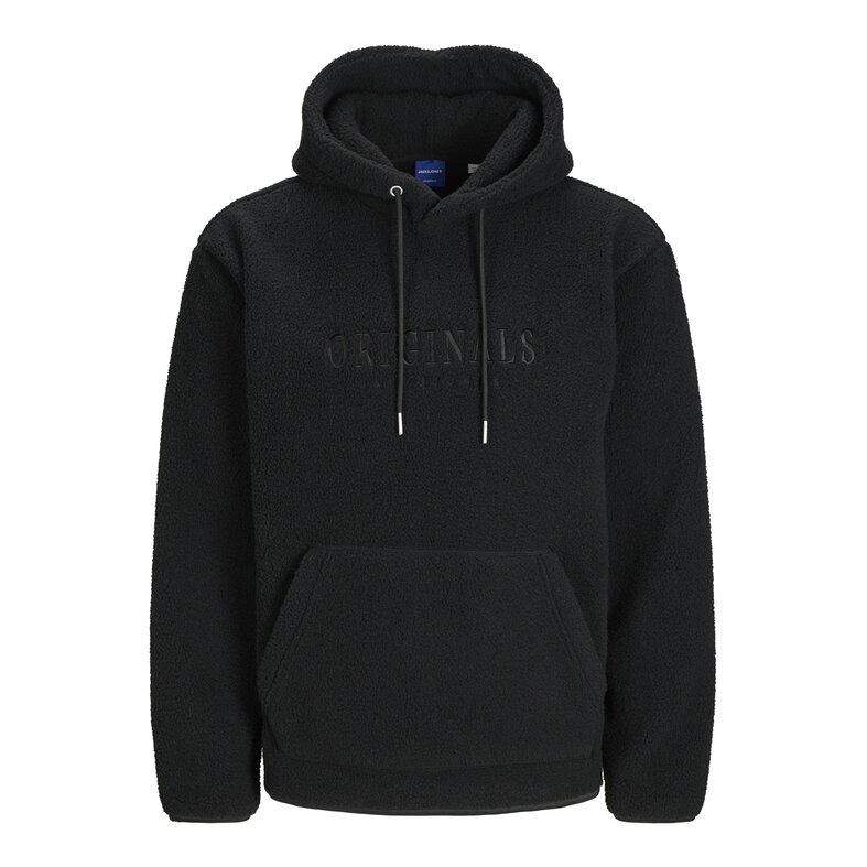 Jack & Jones Jack & Jones Men's Teddy Hoodie JORFREDERIKSBERG Black