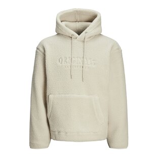 Jack & Jones Heren Teddy Hoodie JORFREDERIKSBERG Beige