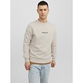 Jack & Jones Jack & Jones Men's Sweater Sweater JORVESTERBRO Moonbeam Beige