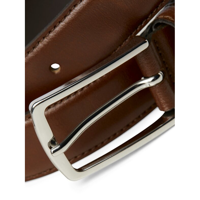 Jack & Jones Jack & Jones Men's Pants Belt Leather JACCHRISTOPHER Cognac
