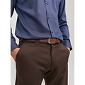 Jack & Jones Jack & Jones Heren Pantalon Riem Leer JACCHRISTOPHER Cognac