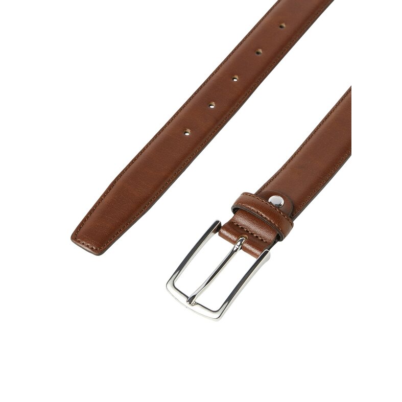 Jack & Jones Jack & Jones Men's Pants Belt Leather JACCHRISTOPHER Cognac