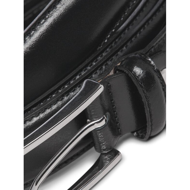 Jack & Jones Jack & Jones Heren Pantalon Riem Leer JACCHRISTOPHER Zwart