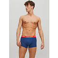 Jack & Jones Jack & Jones Heren Boxershorts Trunks JACLEE 5-Pack Blauw/Zwart