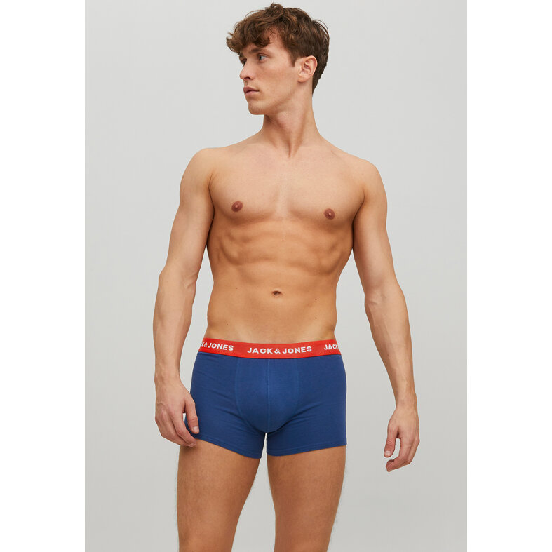 Jack & Jones Jack & Jones Men's Boxer Shorts Trunks JACLEE 5-Pack Blue/Black