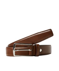Jack & Jones Men's Pants Belt Leather JACCHRISTOPHER Cognac