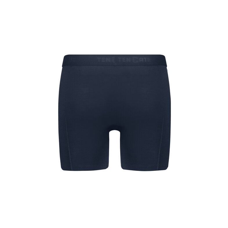 Ten Cate Ten Cate Men's Long Legs Bamboo Boxer Briefs 4-Pack Blue